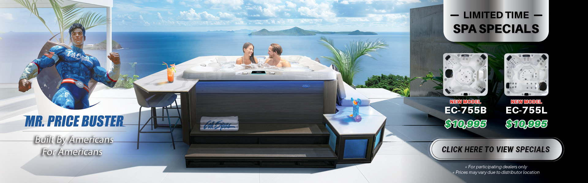 Calspas hot tub being used in a family setting - Pittsburg